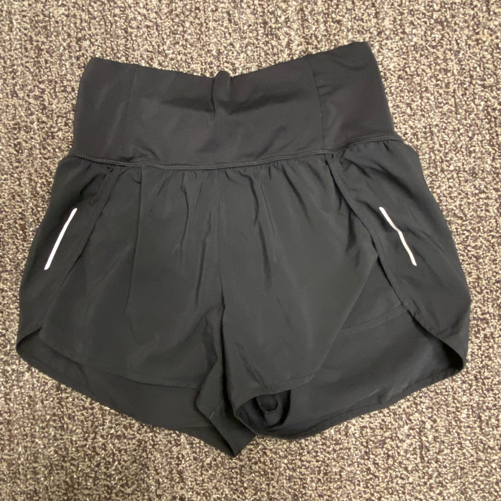 Target brand high waisted workout shorts